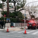 Πυρκαγιά σε παρακείμενο ισόγειο χώρο κτιρίου επί της οδού Αττικού στην Αθήνα